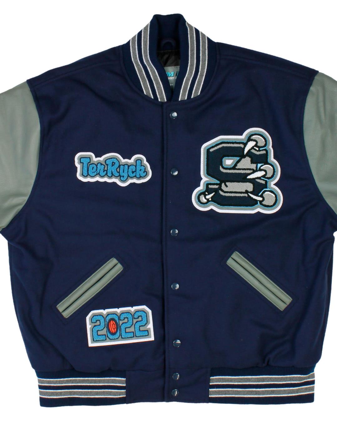 Skyview High School Letterman Jacket, Nampa ID - Front