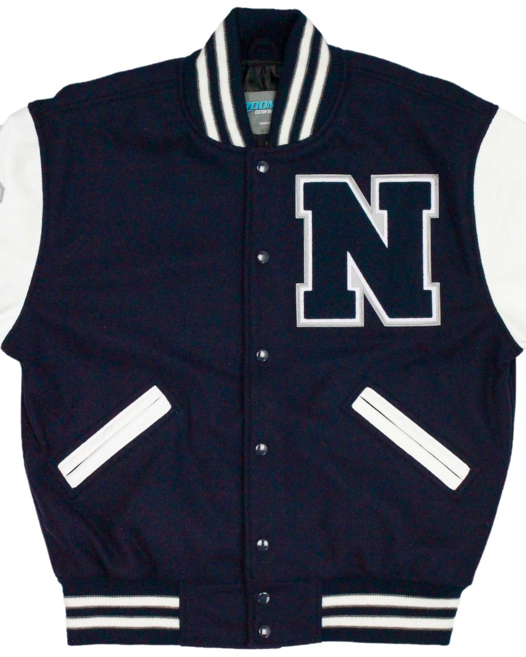 North Port High School Bobcats Letterman Jacket, North Port, FL - Front