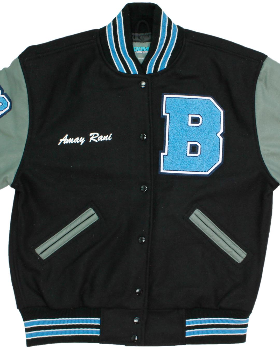 Bullard High School Knights Letterman Jacket, Fresno, CA - Front