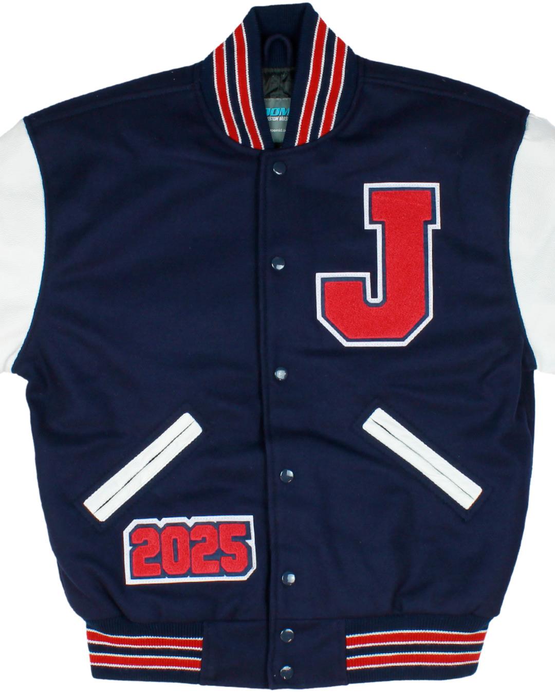 Juanita High School Letterman Jacket, Kirkland, WA - Front