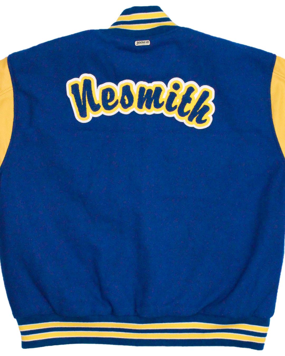 Washingtonville High School Wizards Letterman Jacket, Washingtonville, NY - Back