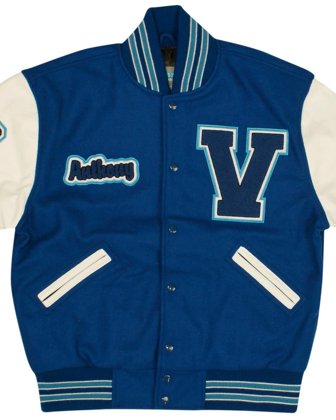 Veritas Prep Falcons Letterman Jacket, Phoenix AZ - Front