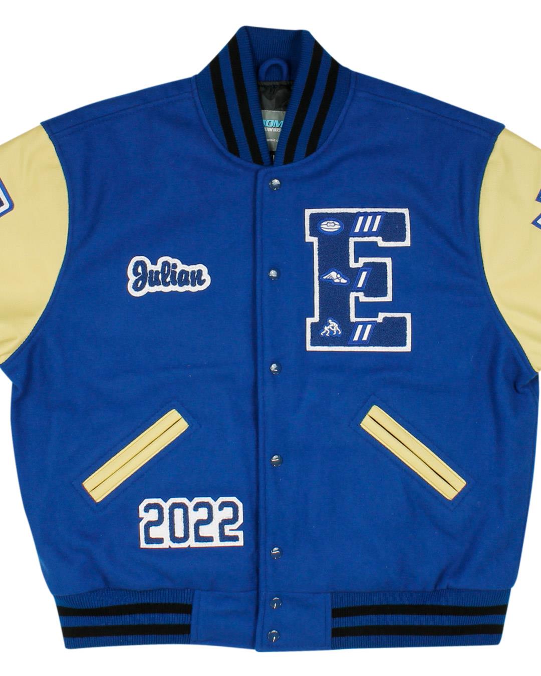 Eatonville High School Letterman Jacket, Eatonville WA - Front