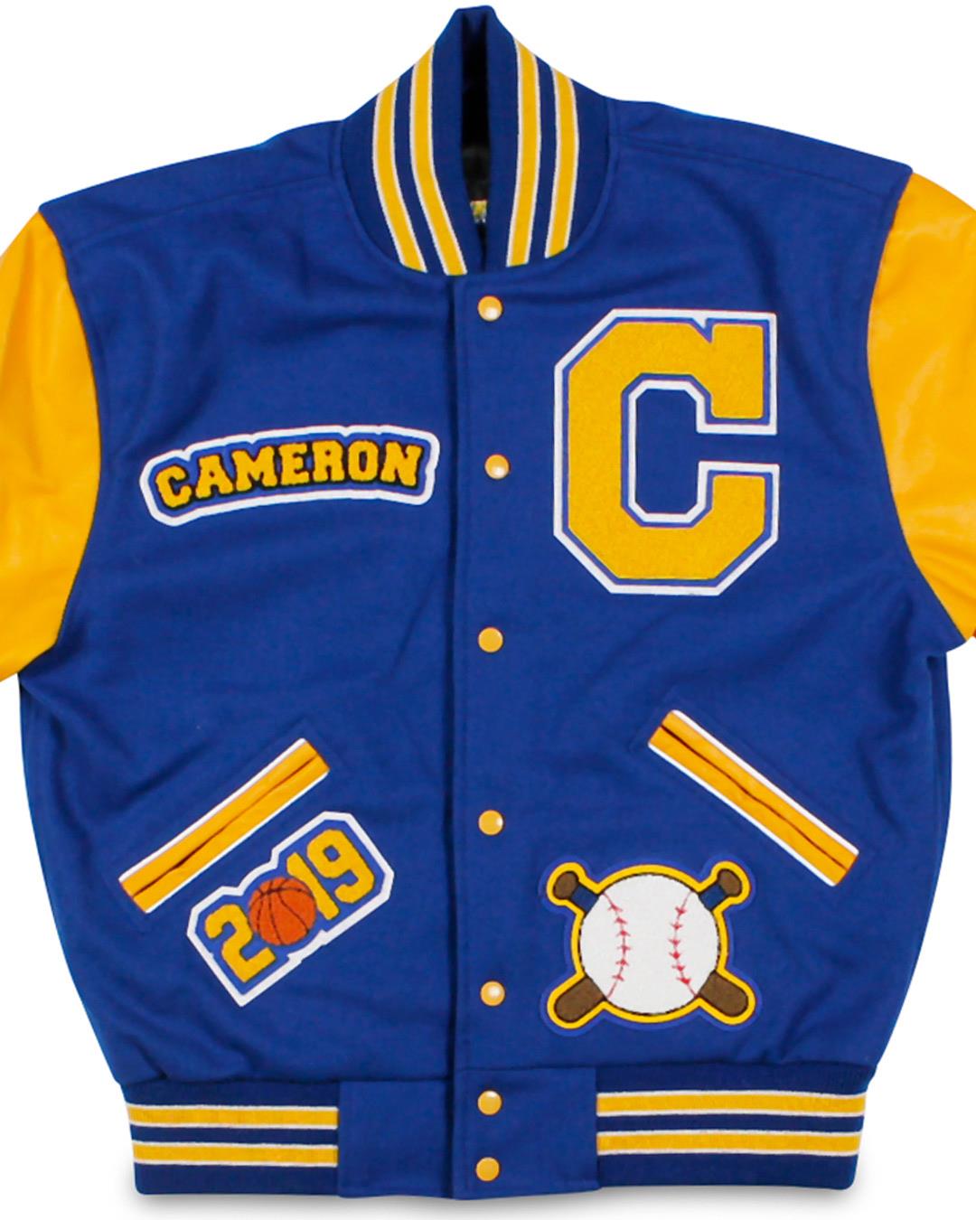 Colfax High School Letterman Jacket, Colfax WA - Front