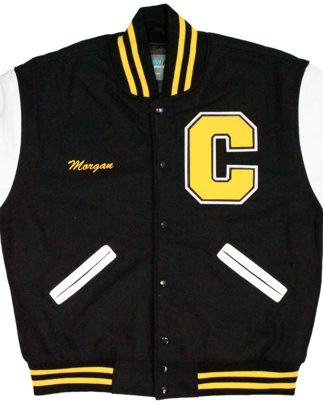 Clark High School Chargers Varsity Jacket, Las Vegas, NV - Front