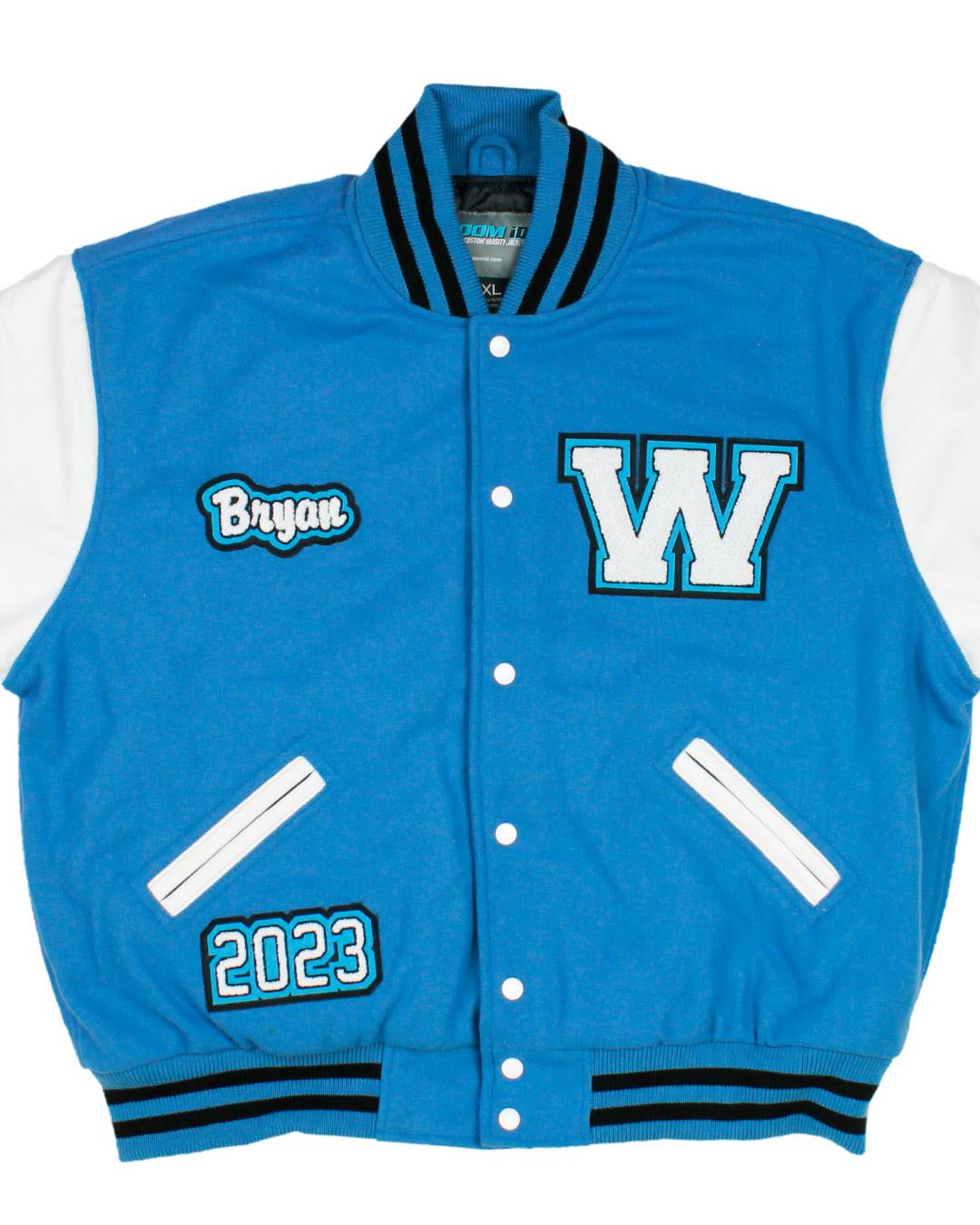 Waco High School Varsity Jacket, Wayland, IA - Front