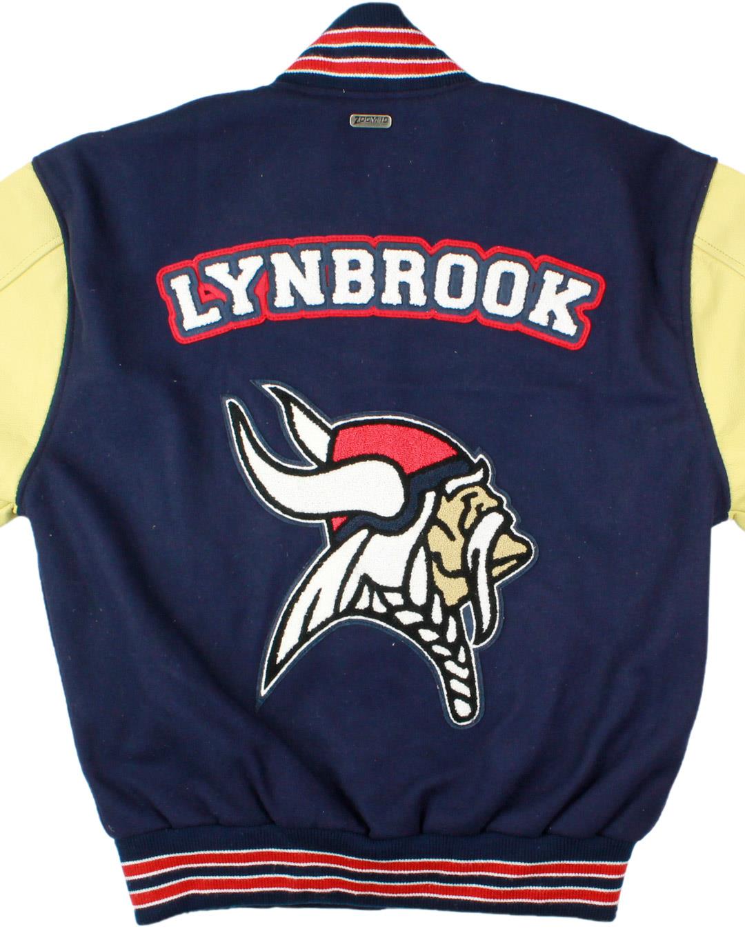 Lynbrook High School Letter Jacket, San Jose, CA - Back