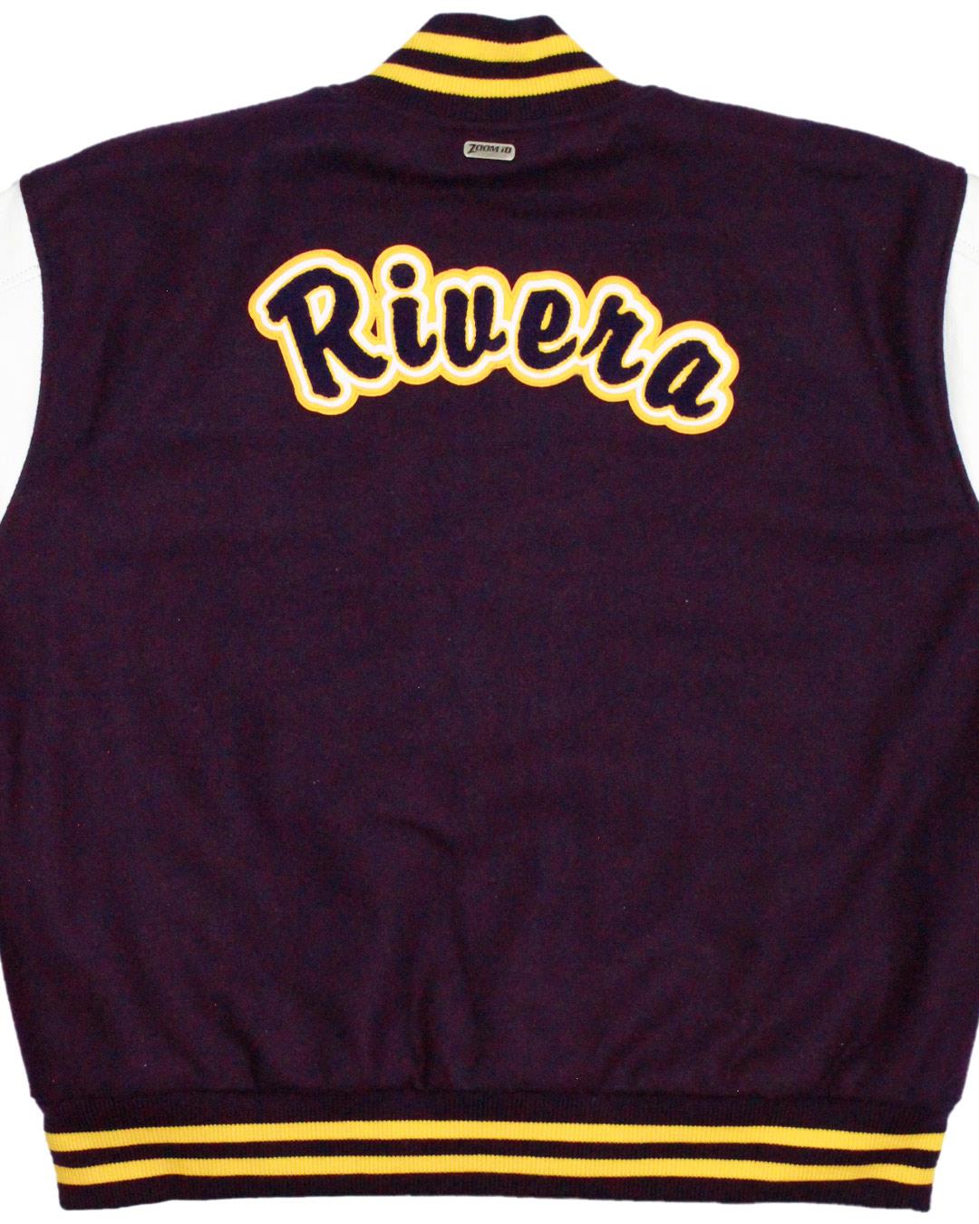 Sequoia Pathway Academy Pumas Letterman Jacket, Maricopa, AZ - Back