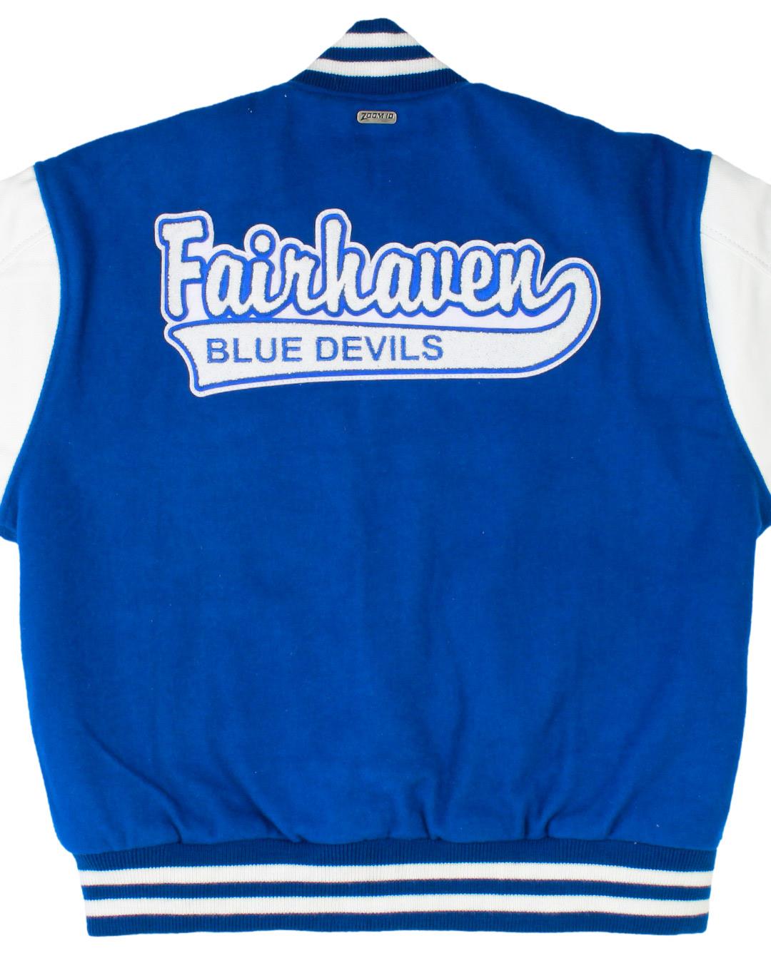 Fairhaven High School Letterman Jacket, Fairhaven MA - Back 2