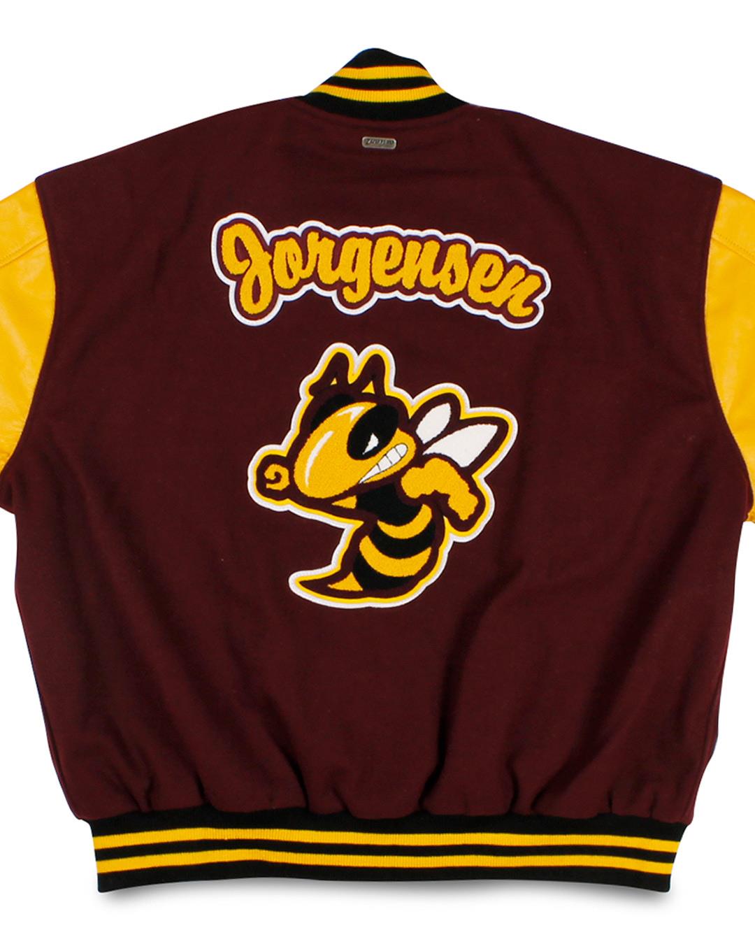 White River High School Letterman Jacket, Buckley WA - Back