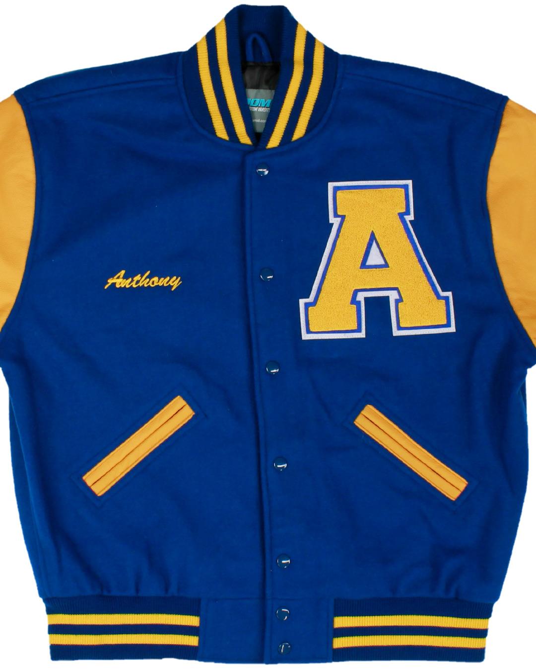 Anaheim High School Letterman Jacket, Anaheim, CA - Front