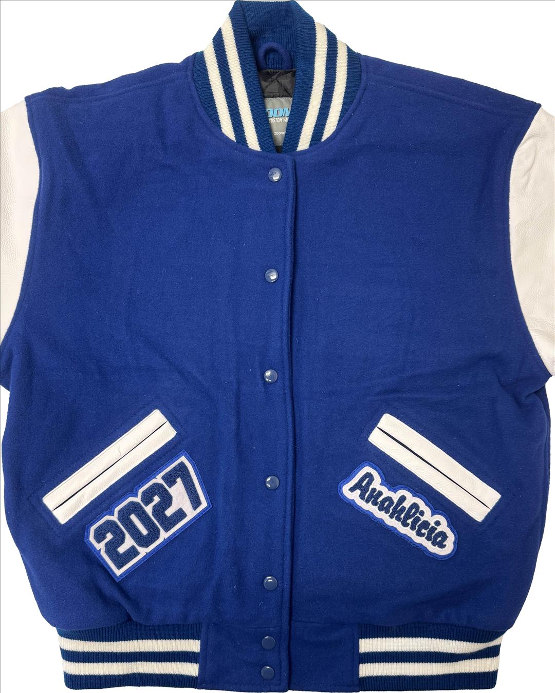 Center High School Vikings Varsity Jacket, Center, CO - Front