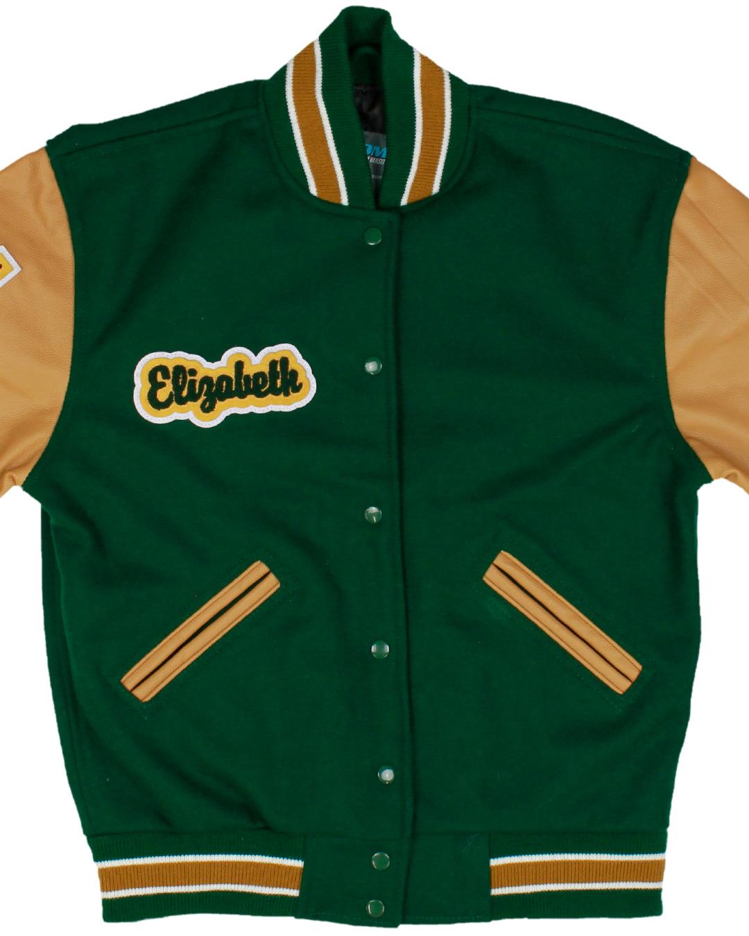 Davis High School Letterman Jacket, Modesto, CA - Front