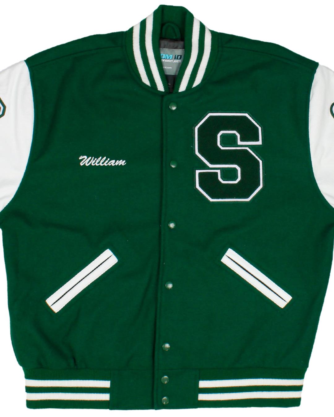 South High School Letterman Jacket, Torrance, CA - Front