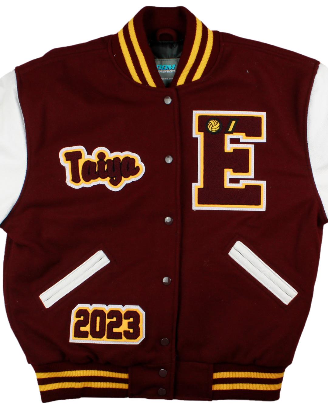 Enumclaw High School Lettermen Jacket, Enumclaw, WA - Front