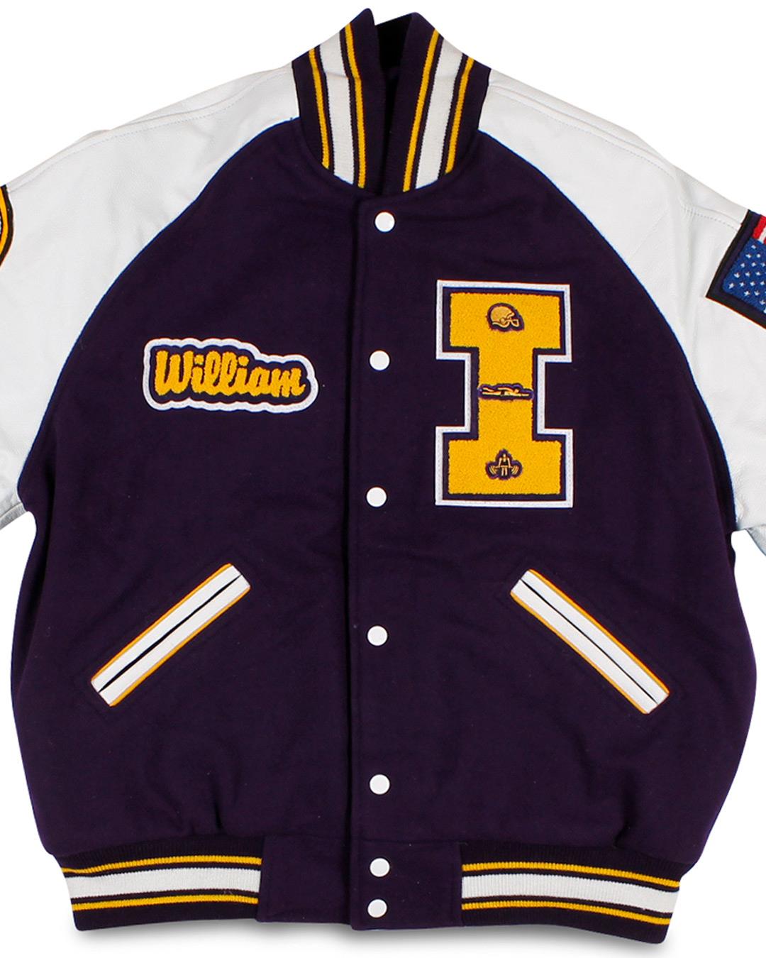 Issaquah High School Letter Jacket, Issaquah WA - Front