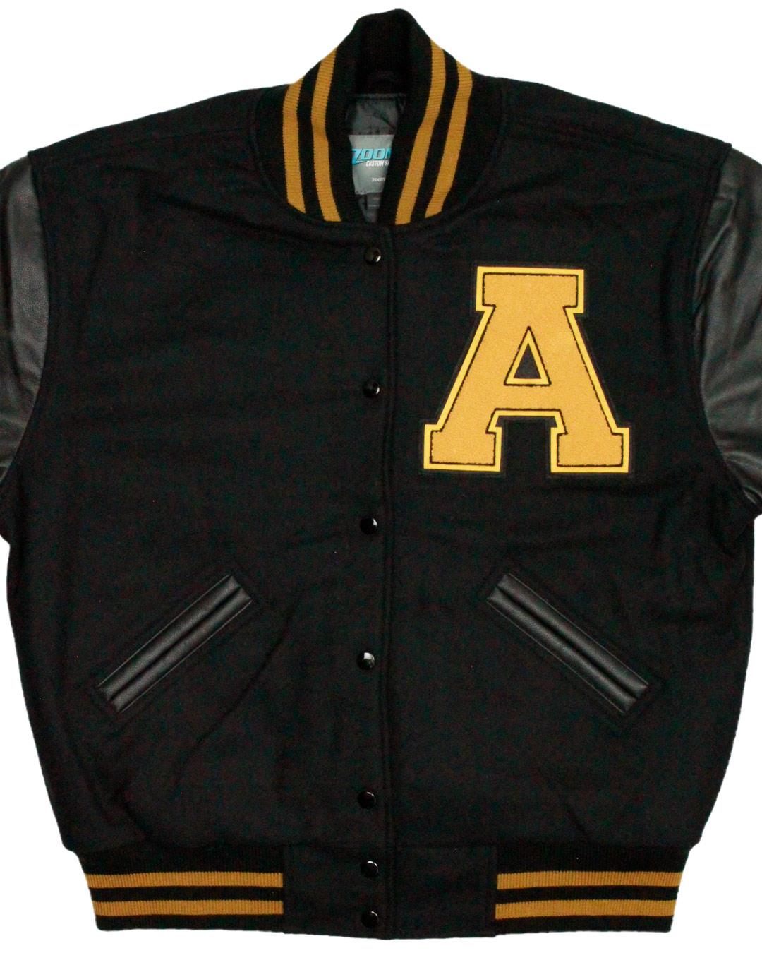 Argos High School Dragons Letterman Jacket, Argos, IN - Front 