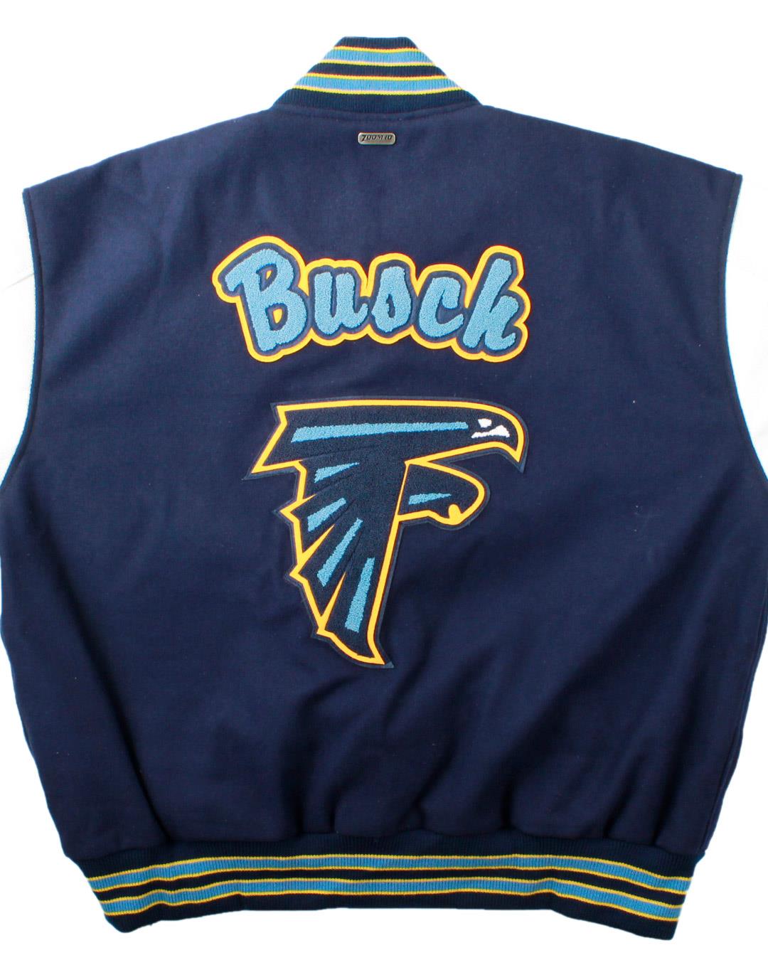 Foothill High School Letterman Jacket, Henderson NV - Back