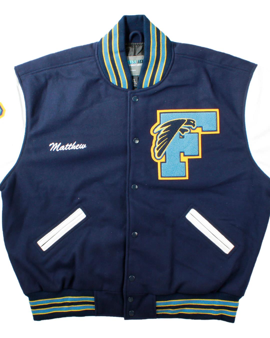 Foothill High School Letterman Jacket, Henderson NV - Front