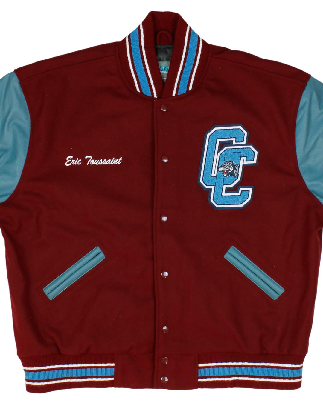 Gadsden County High School Letterman Jacket, Havana, FL - Front