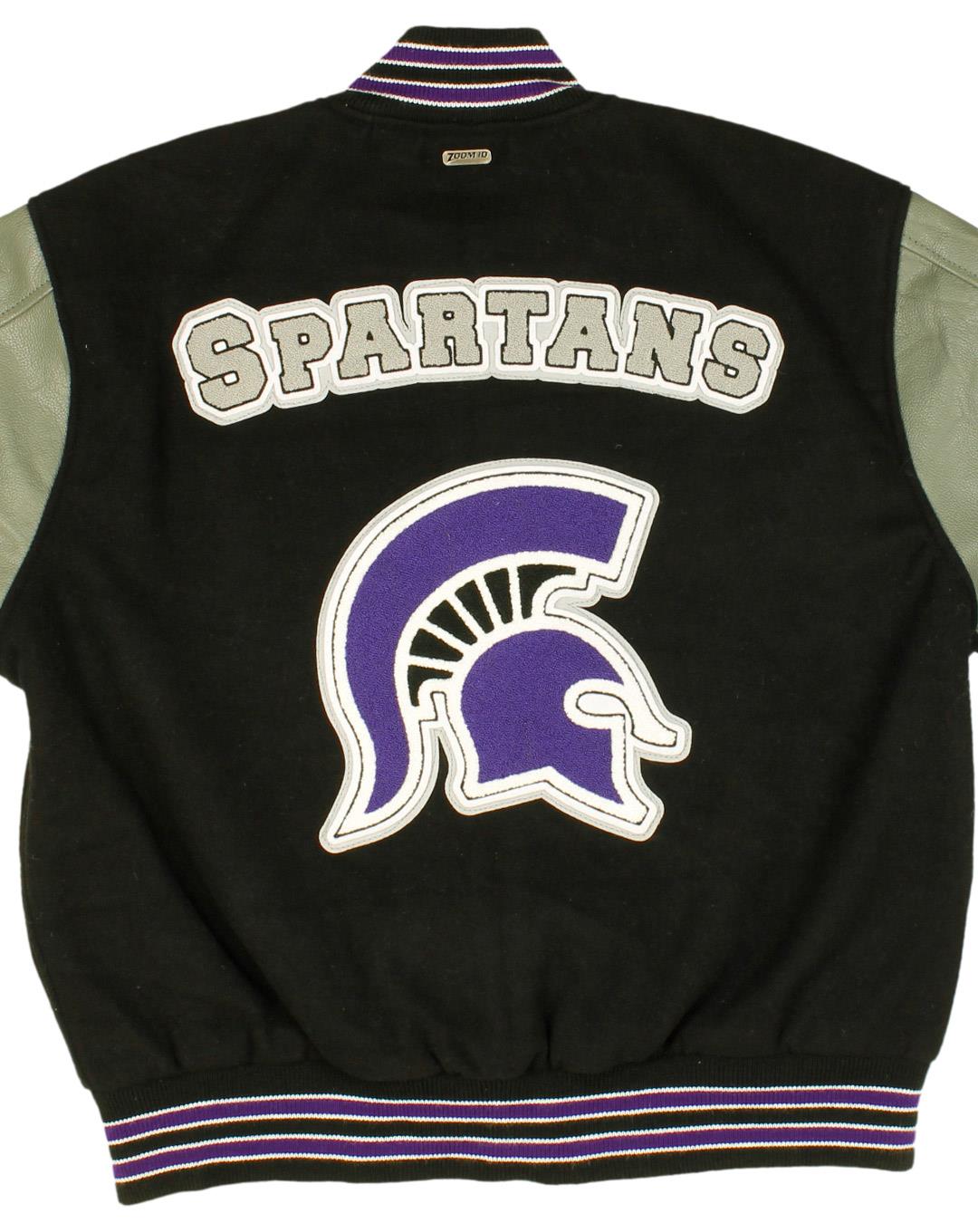 Spring Creek High School Varsity Jacket, Spring Creek NV - Back