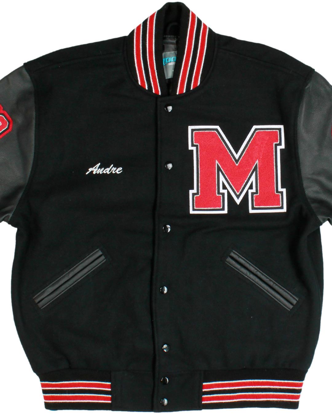 Goose Creek Memorial High School Varsity Jacket, Bayton, TX - Front