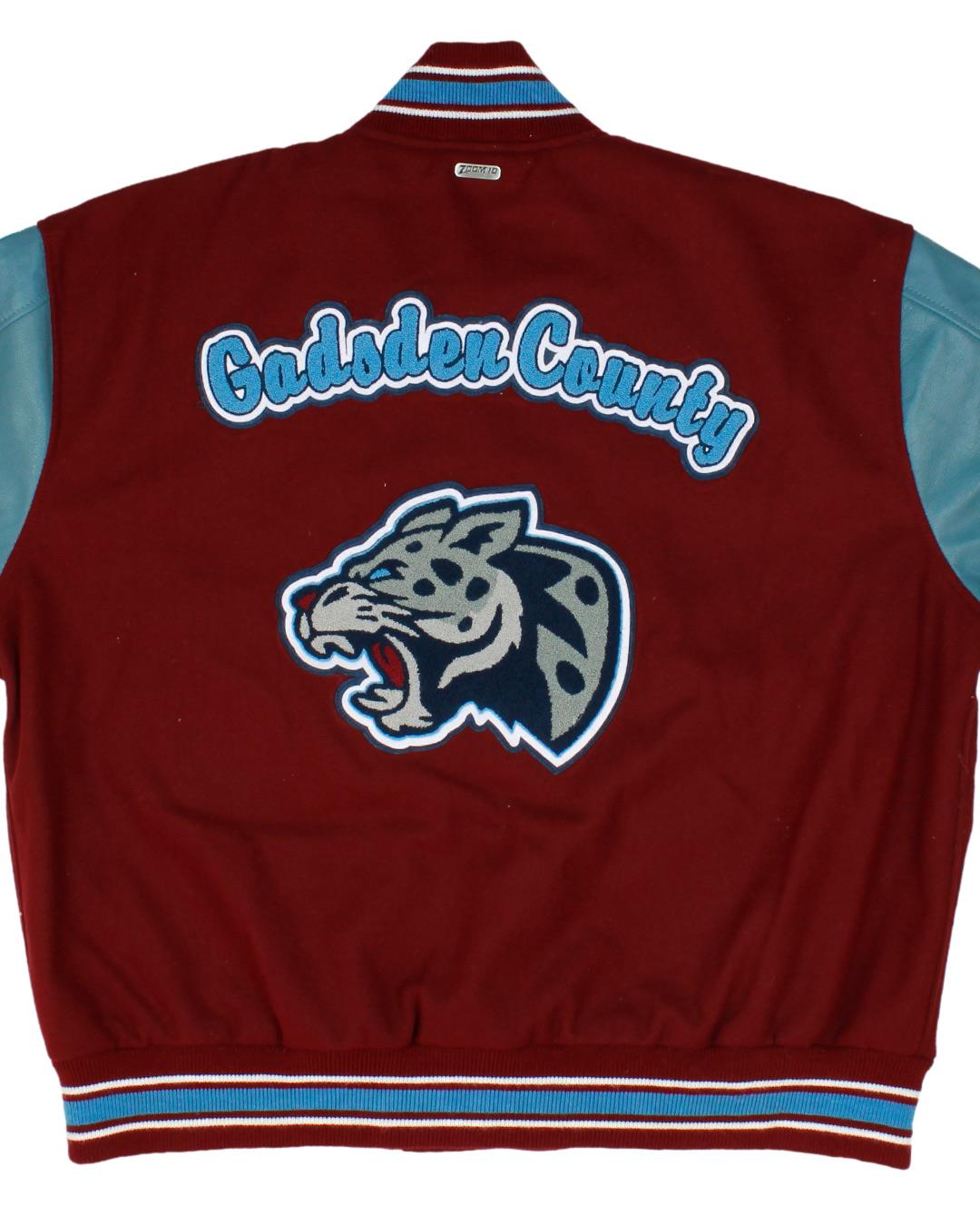 Gadsden County High School Letterman Jacket, Havana, FL - Back