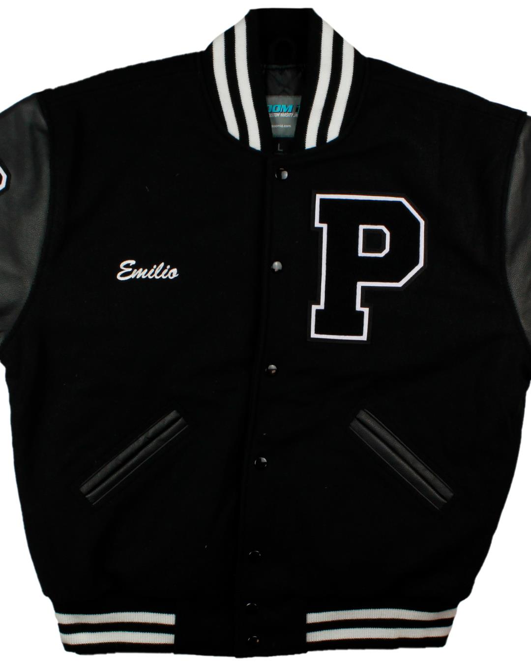 Permian High School Panthers Varsity Jacket, Odessa, TX - Front
