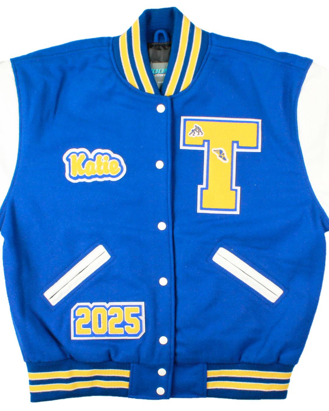 Tahoma High School Lettermen Jacket, Tahoma, WA - Front