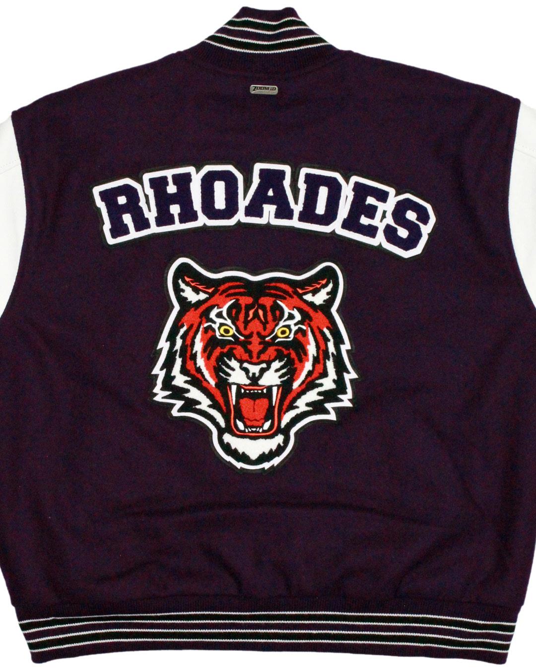 Tabiona High School Tigers Letter Jacket, Tabiona, UT - Back