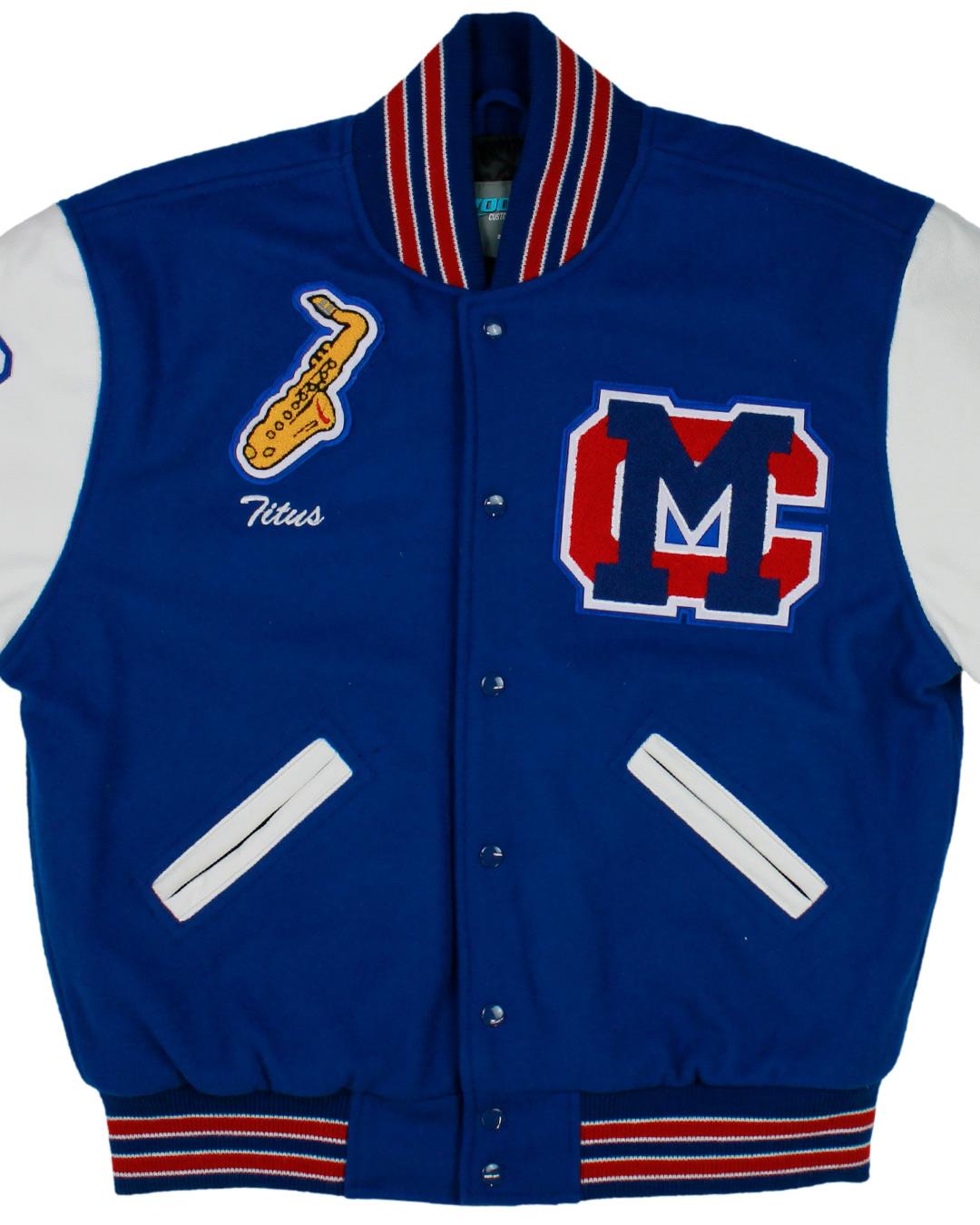 Madison Central High School Letterman Jacket, Richmond KY - Front