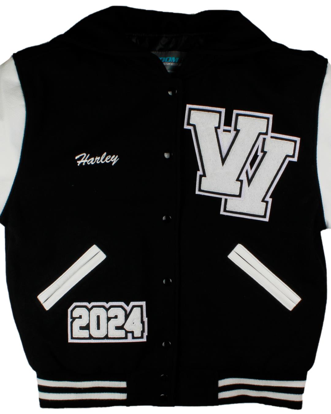 Vale High School Vikings Varsity Jacket, Vale, OR - Front
