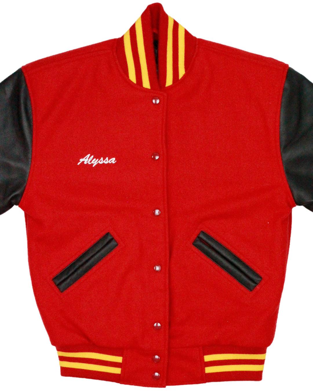 Hemet High School Bulldogs Letterman Jacket, Hemet, CA - Front