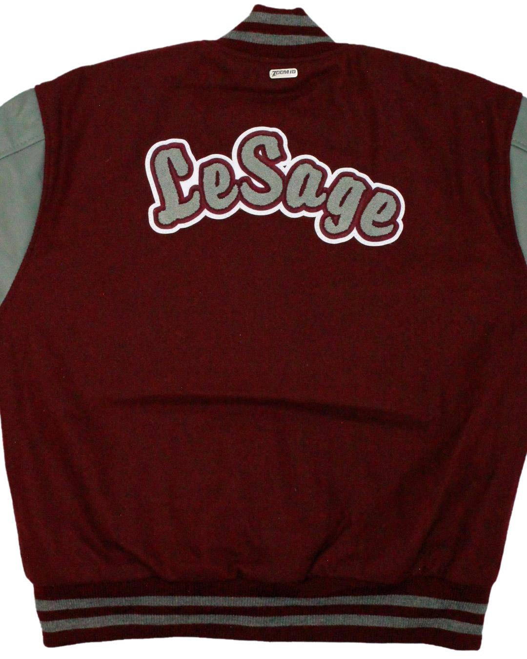 Clear Creek High School Wildcats Varsity Jacket, League City, TX - Back