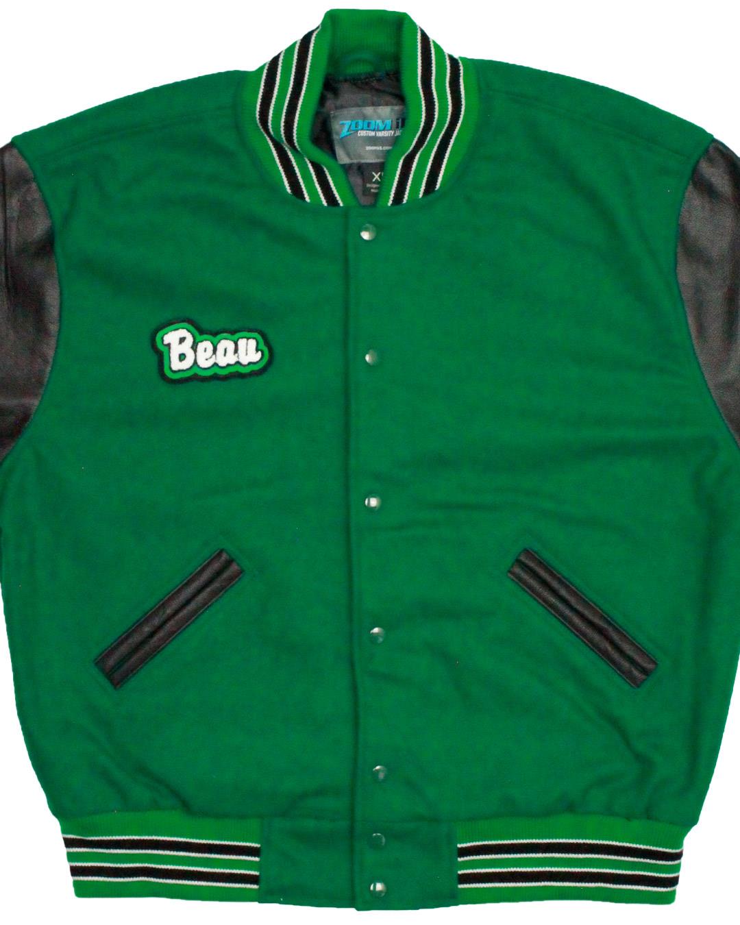 Virgin Valley High School Bulldogs Lettermen Jacket, Mesquite, NV - Front