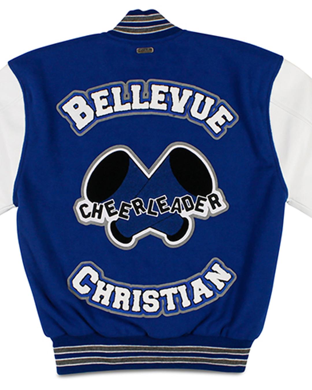 Bellevue Christian School Letter Jacket, Bellevue WA - Back