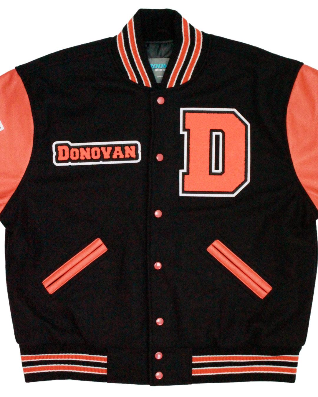 Dallas High School Dragons Varsity Jacket, Dallas, OR - Front 