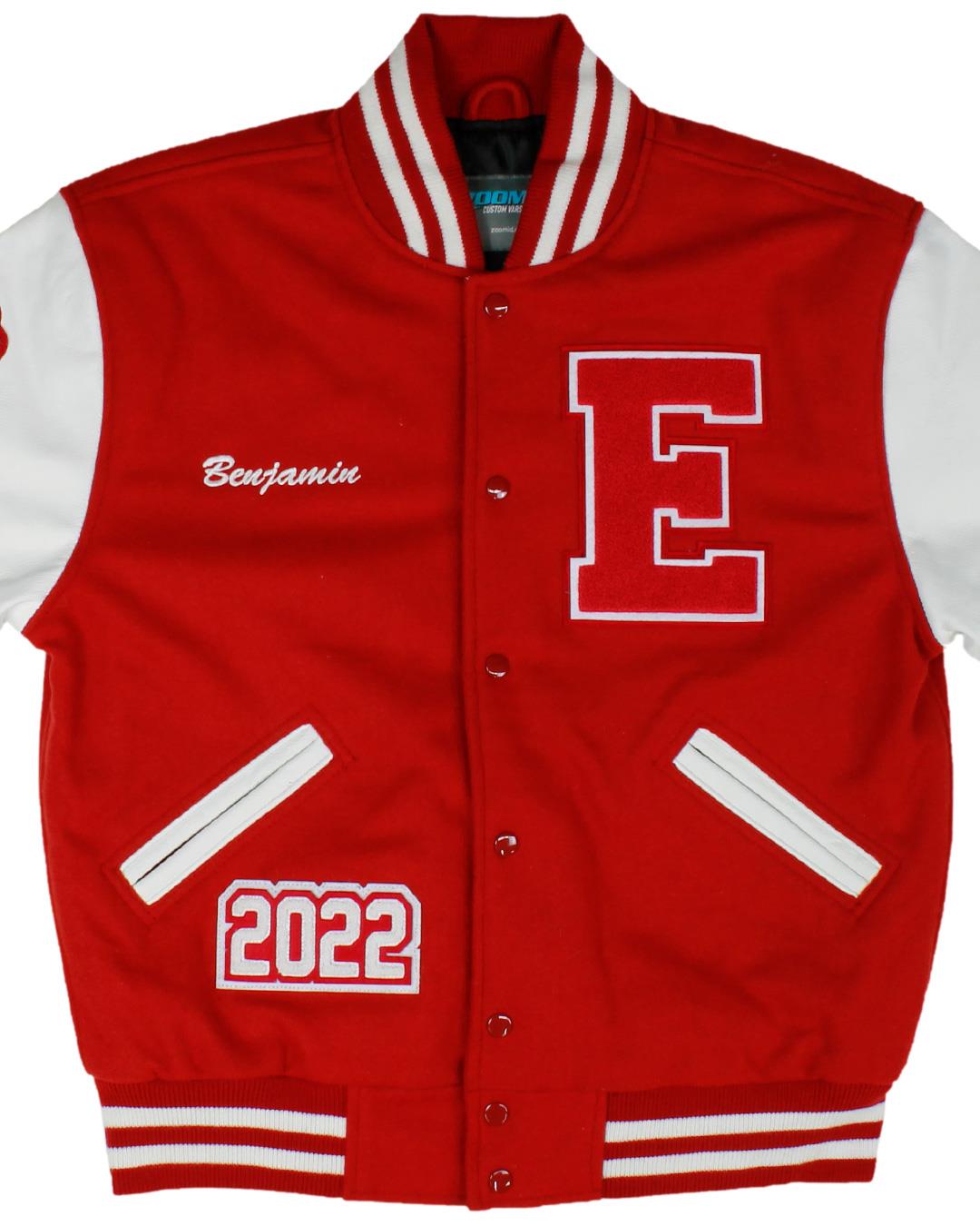 Denver East High School Letterman Jacket, Denver, CO - Front