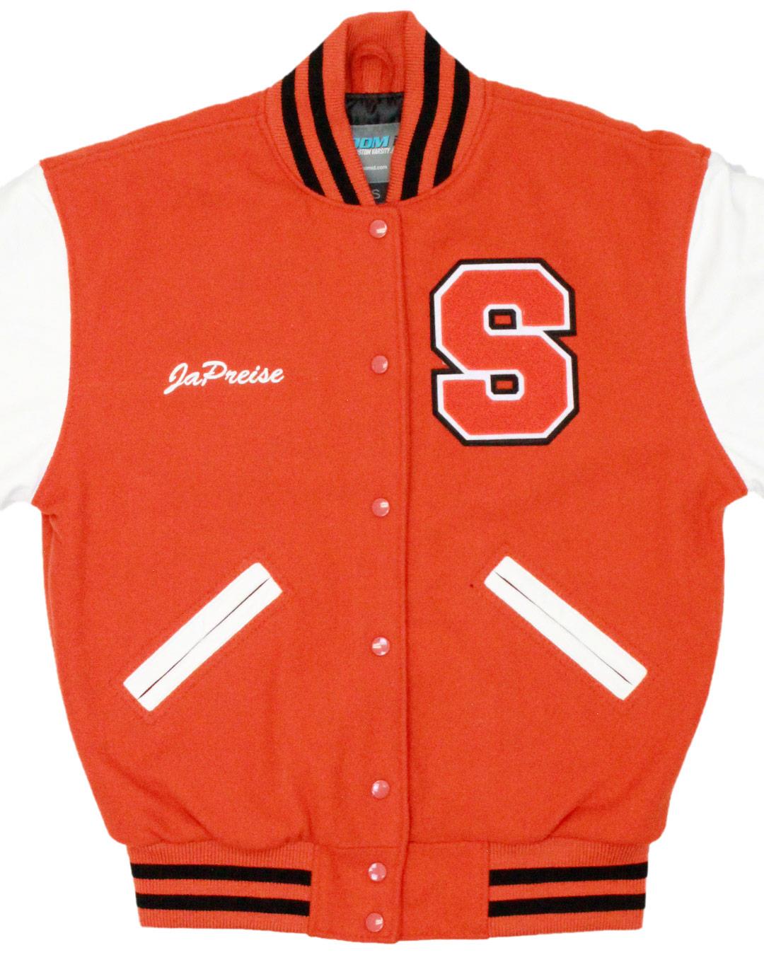 Stivers School for the Arts Tigers Letterman Jacket, Dayton, OH - Front 