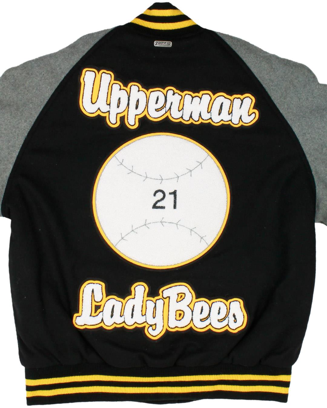 Upperman High School Letter Jacket, Baxter TN - Back