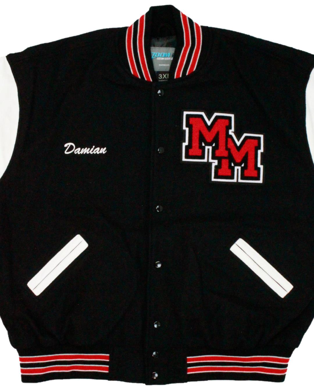 Mt. Miguel High School Matadors Letterman Jacket, Spring Valley, CA - Front