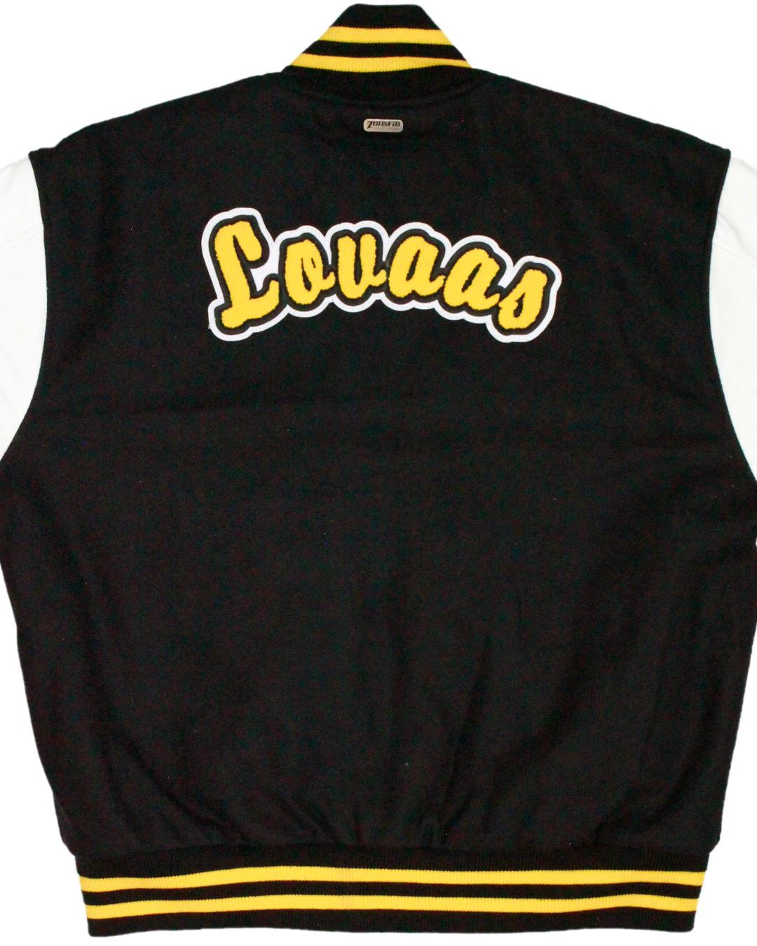 Clark High School Chargers Varsity Jacket, Las Vegas, NV - Back