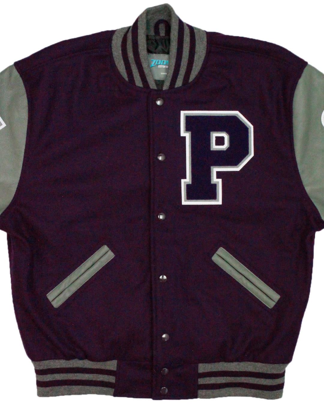 Portola High School Bulldogs Letterman Jacket, Irvine, CA - Front