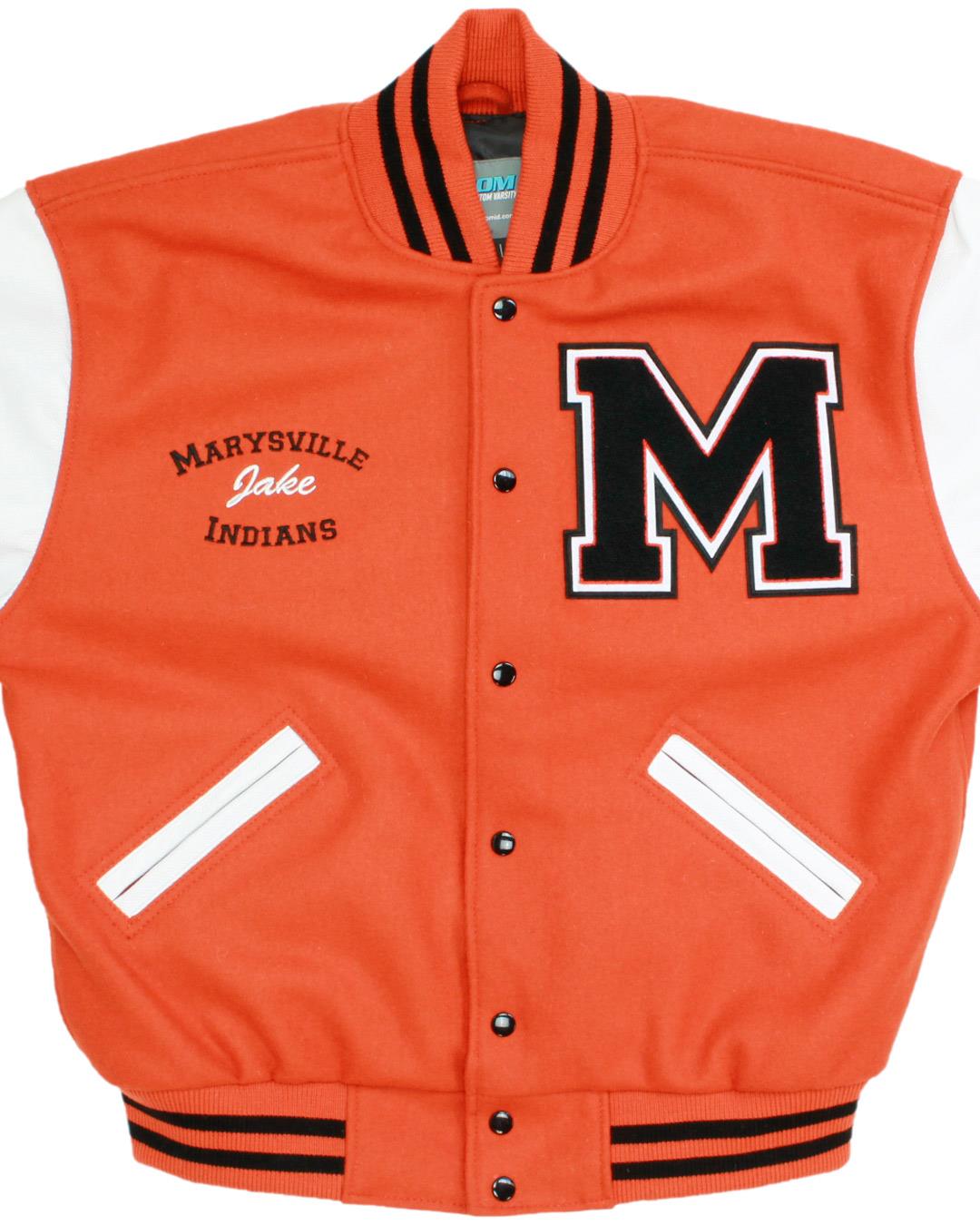 Marysville High School Indians Letterman, Marysville, CA - Front