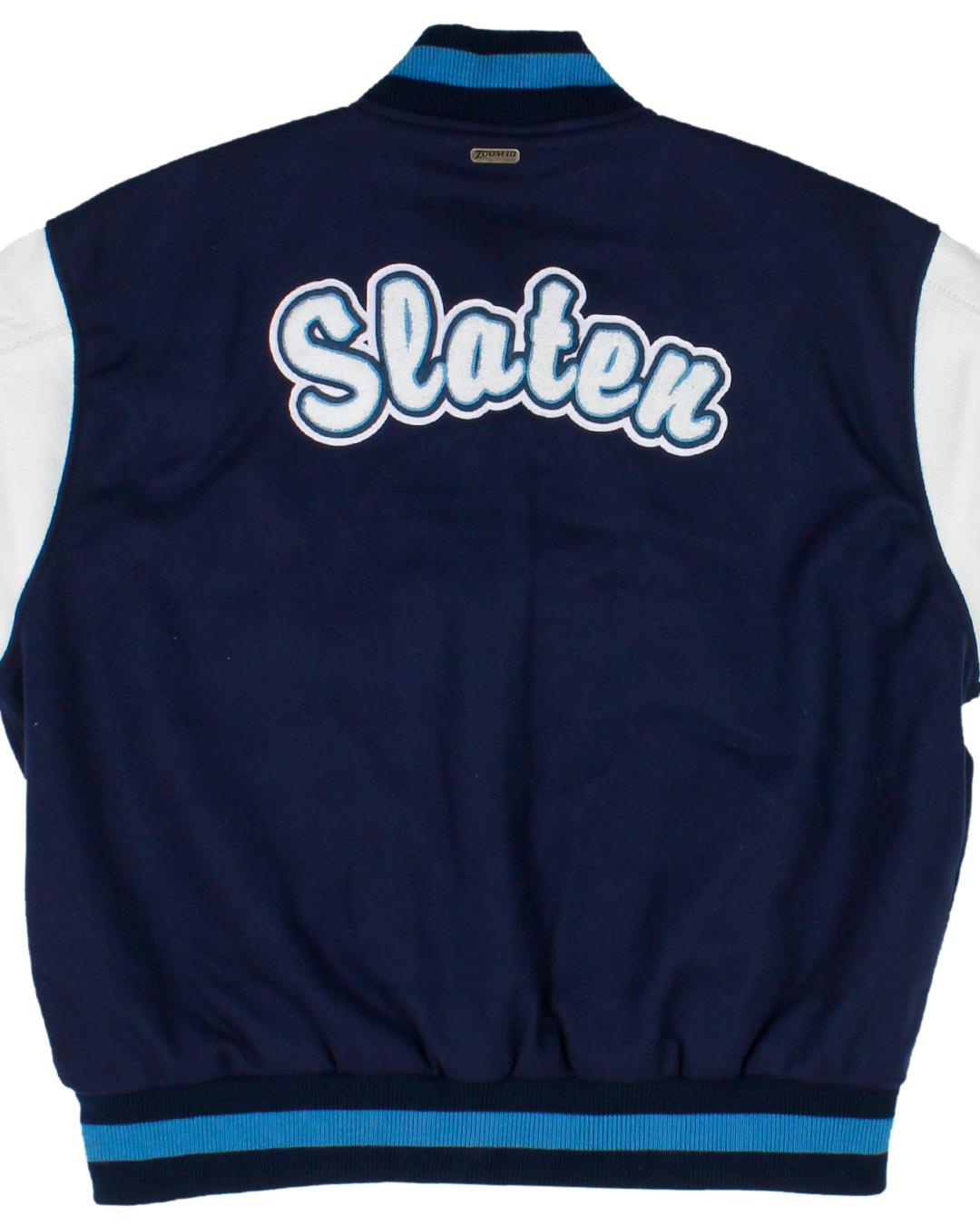 Coral Academy of Science Falcons Letter Jacket, Reno, NV - Back