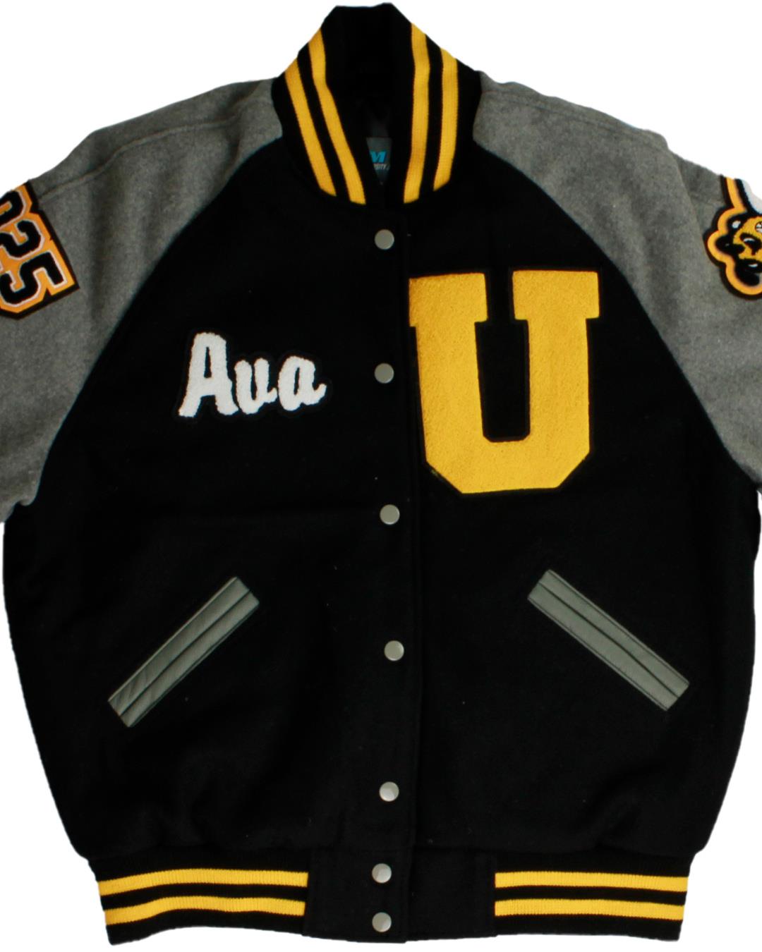 Upperman High School Lettermen Jacket,Baxter, TN - Front