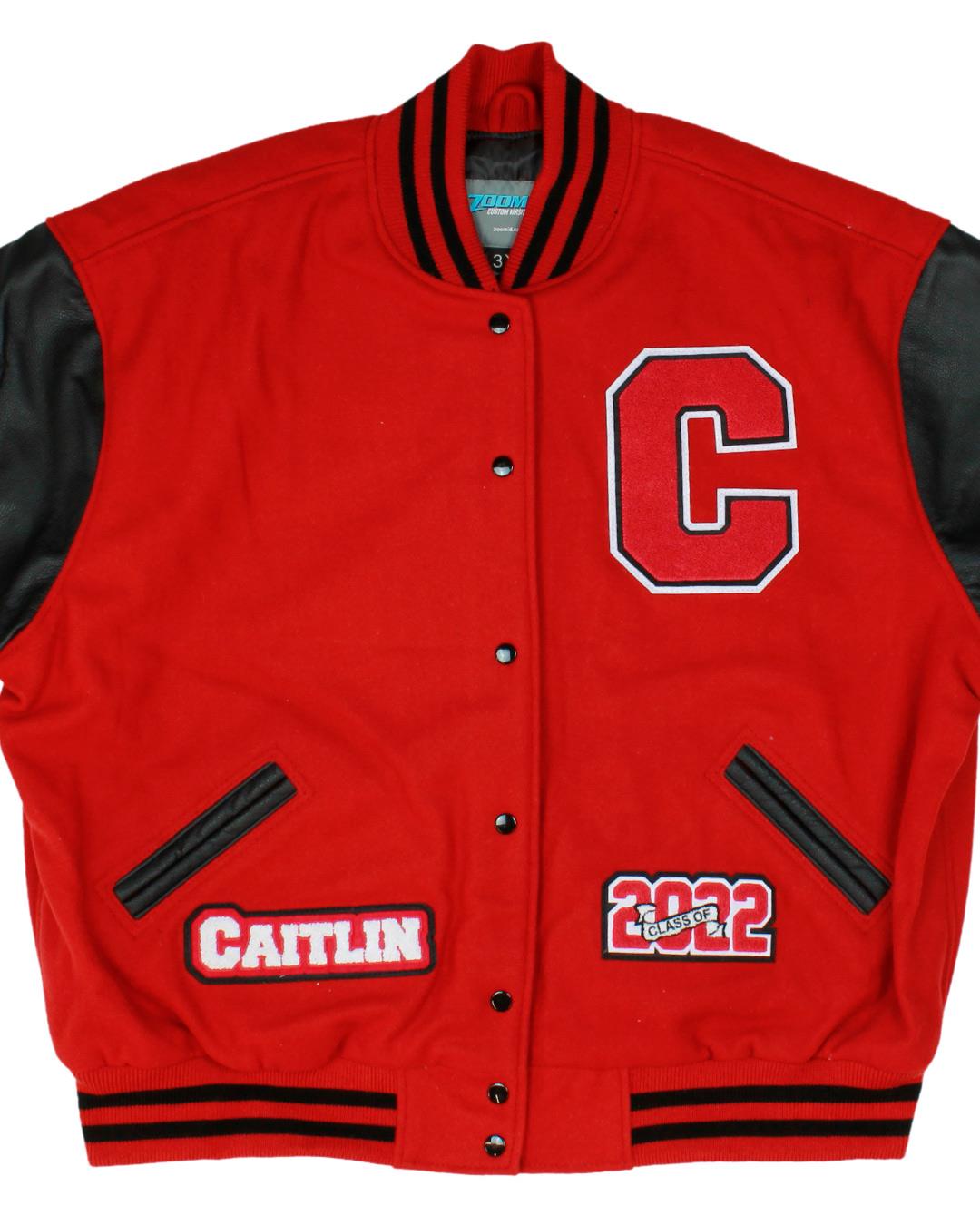 Cliff High School Varsity Jacket, Cliff, NM - Front