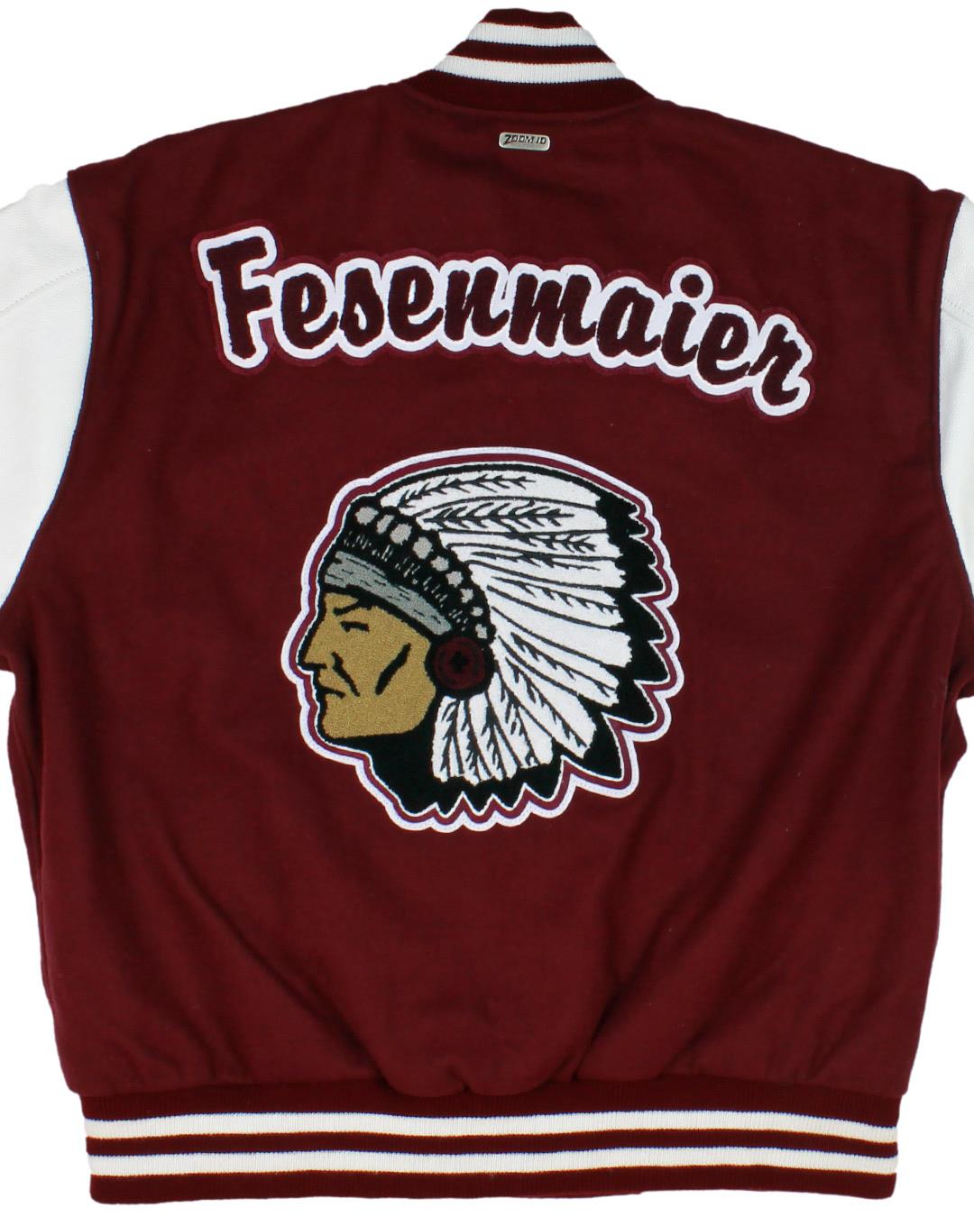 Elko High School Indians Varsity Jacket, Elko, NV - Back