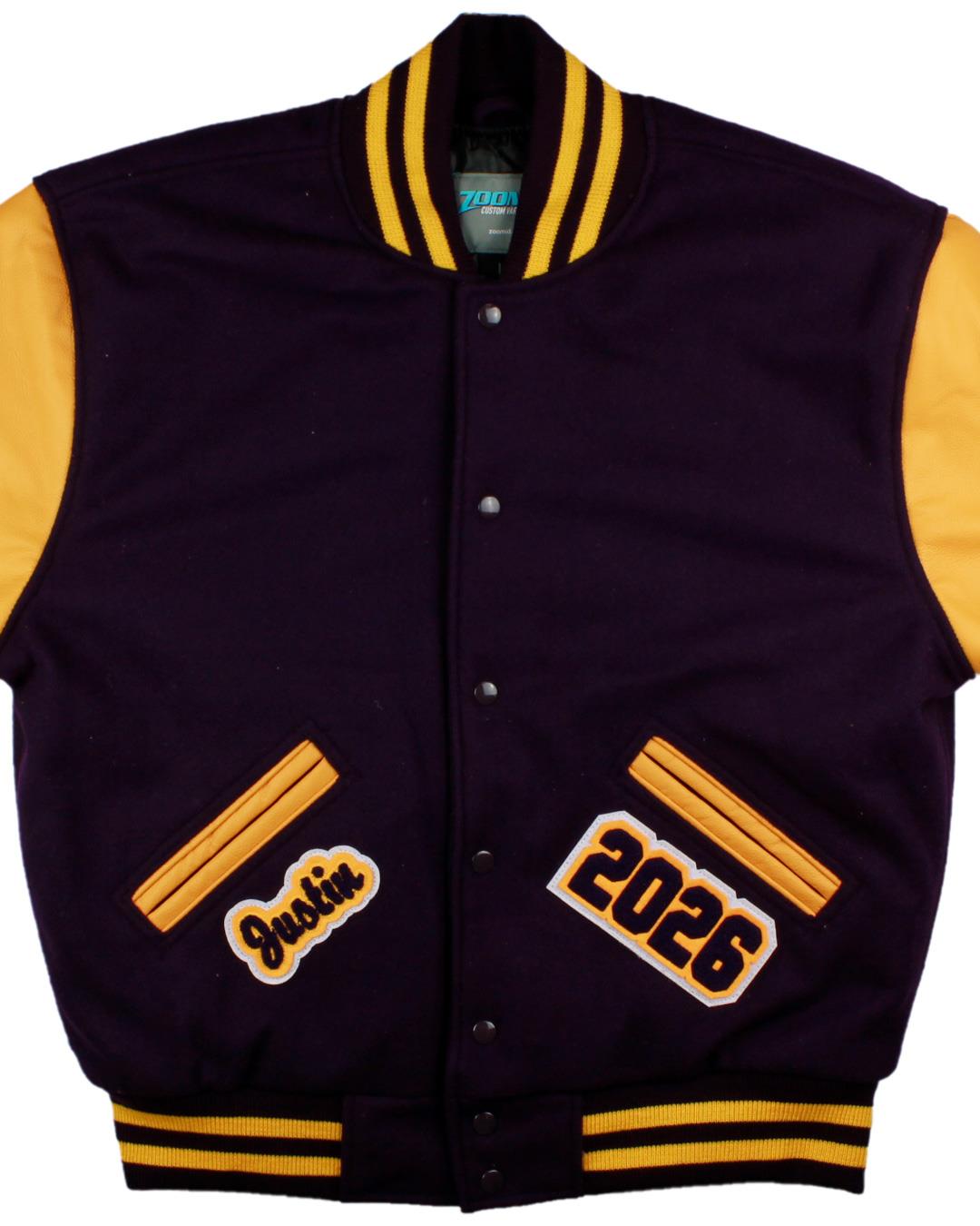 Cotopaxi High School Varsity Jacket, Cotopaxi, CO - Front