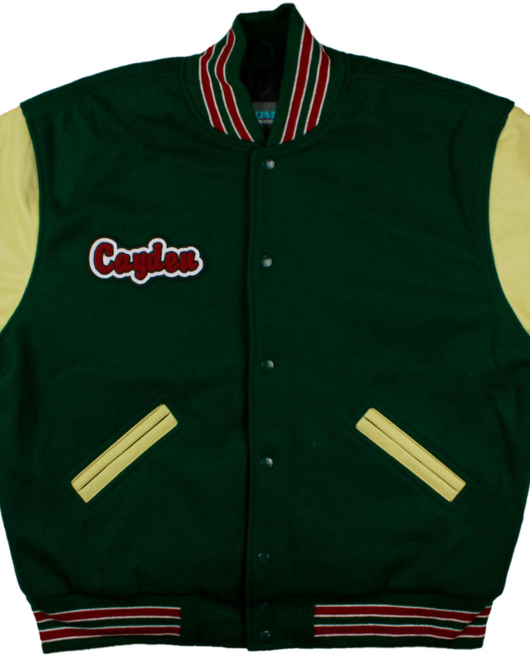 Eureka High School Loggers Letter Jacket, Eureka, CA  - Front